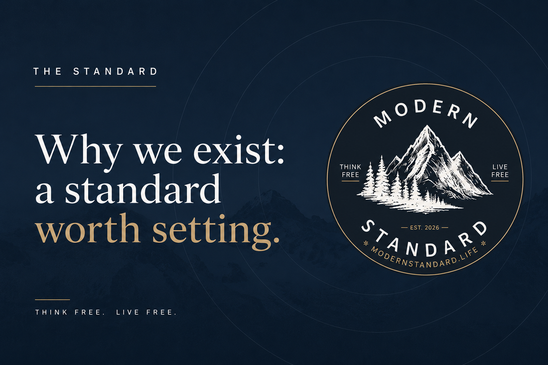 Why We Exist: A Standard Worth Setting