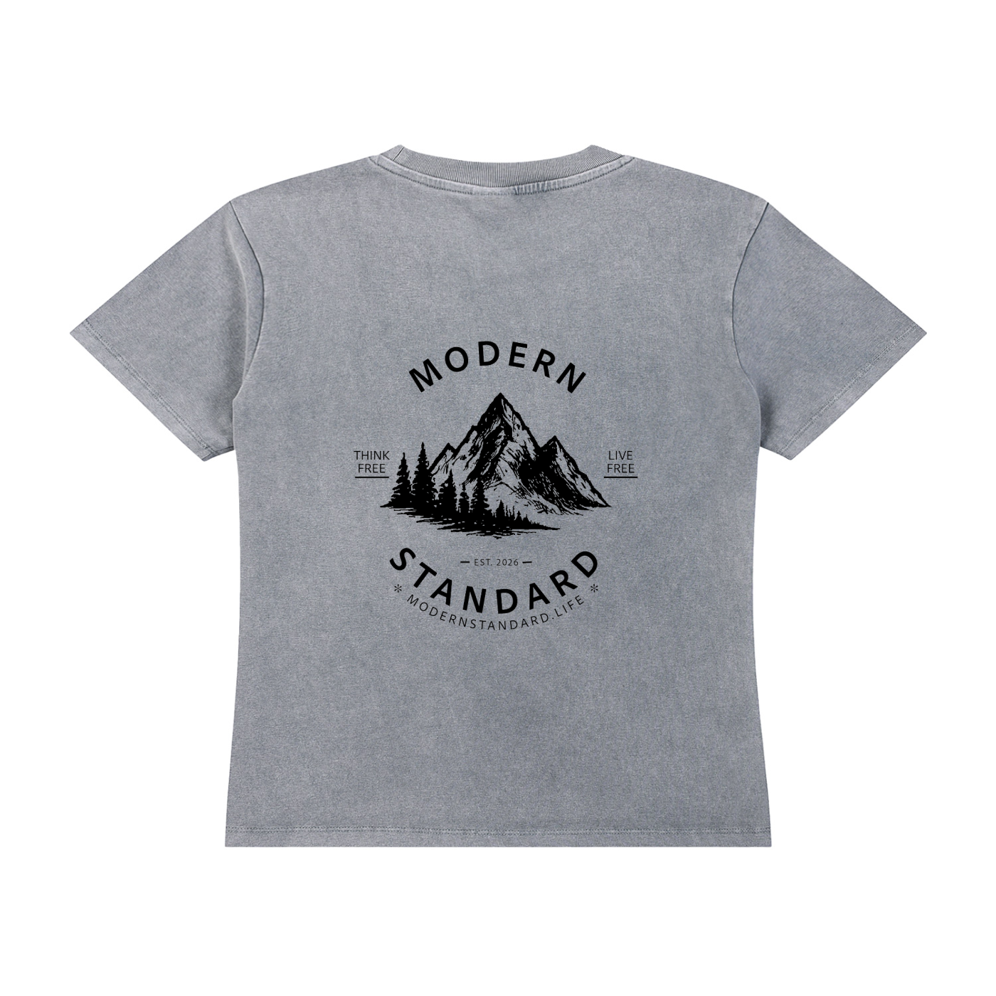 Vintage Wash Drop Shoulder T-shirt