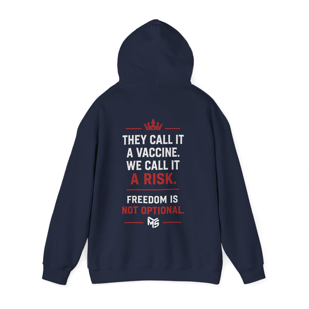 Hoodie - "Just Say No To MRNA Jabs" Freedom Anti-Mandate Protest Hoodie