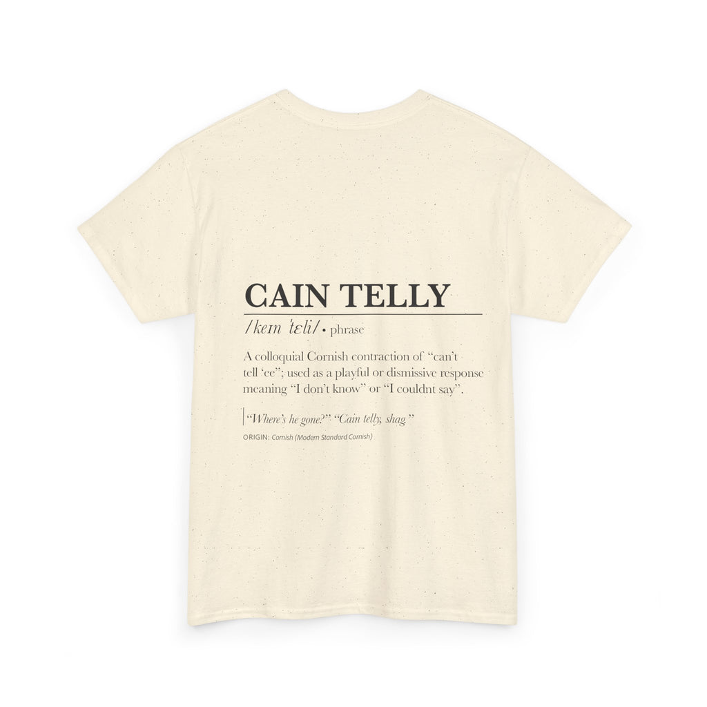 T-Shirt — 'Wasson Shag' Cornish Dictionary Unisex Tee