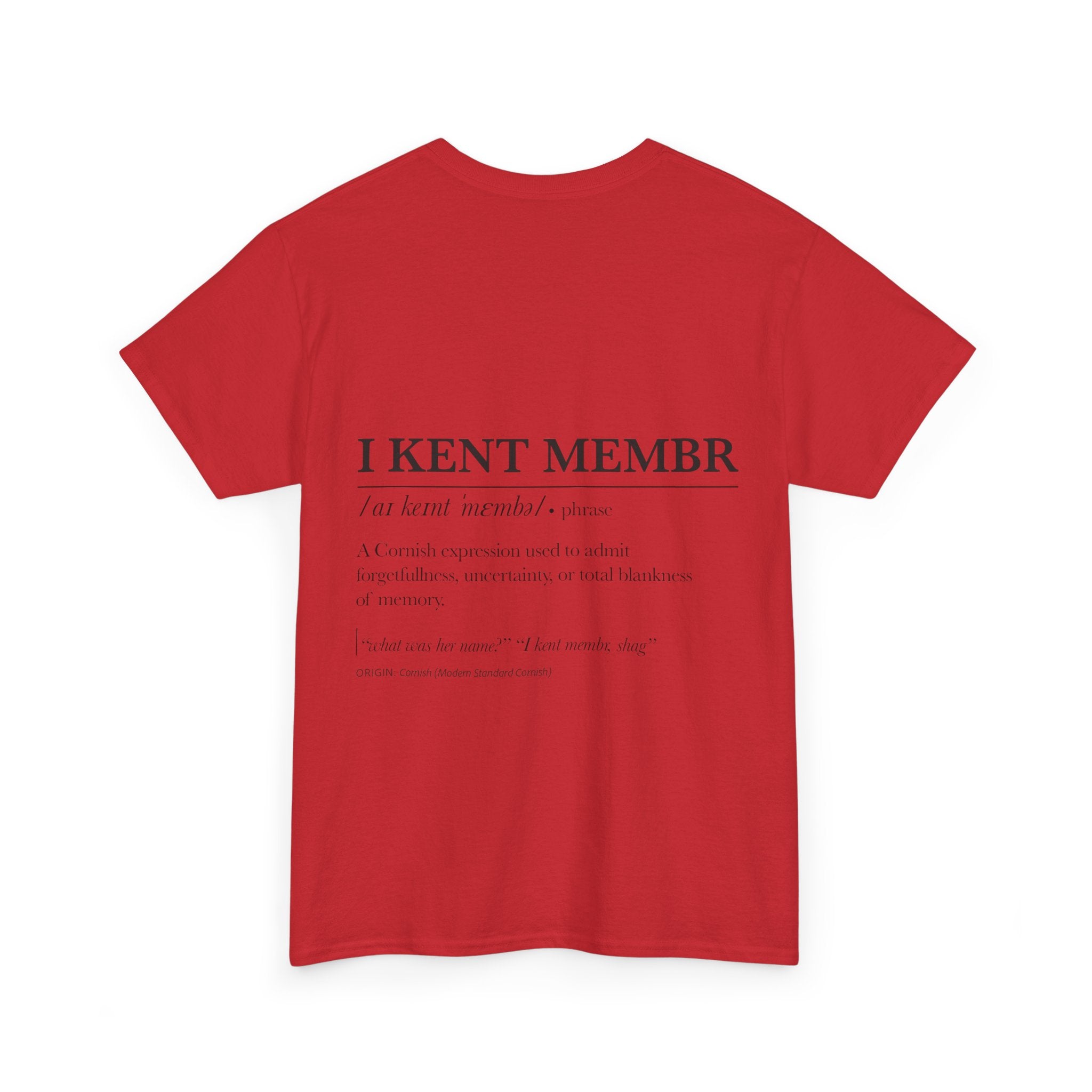 'Owaree Pard - IKent Membr' Cornish Dictionary unisex Tee