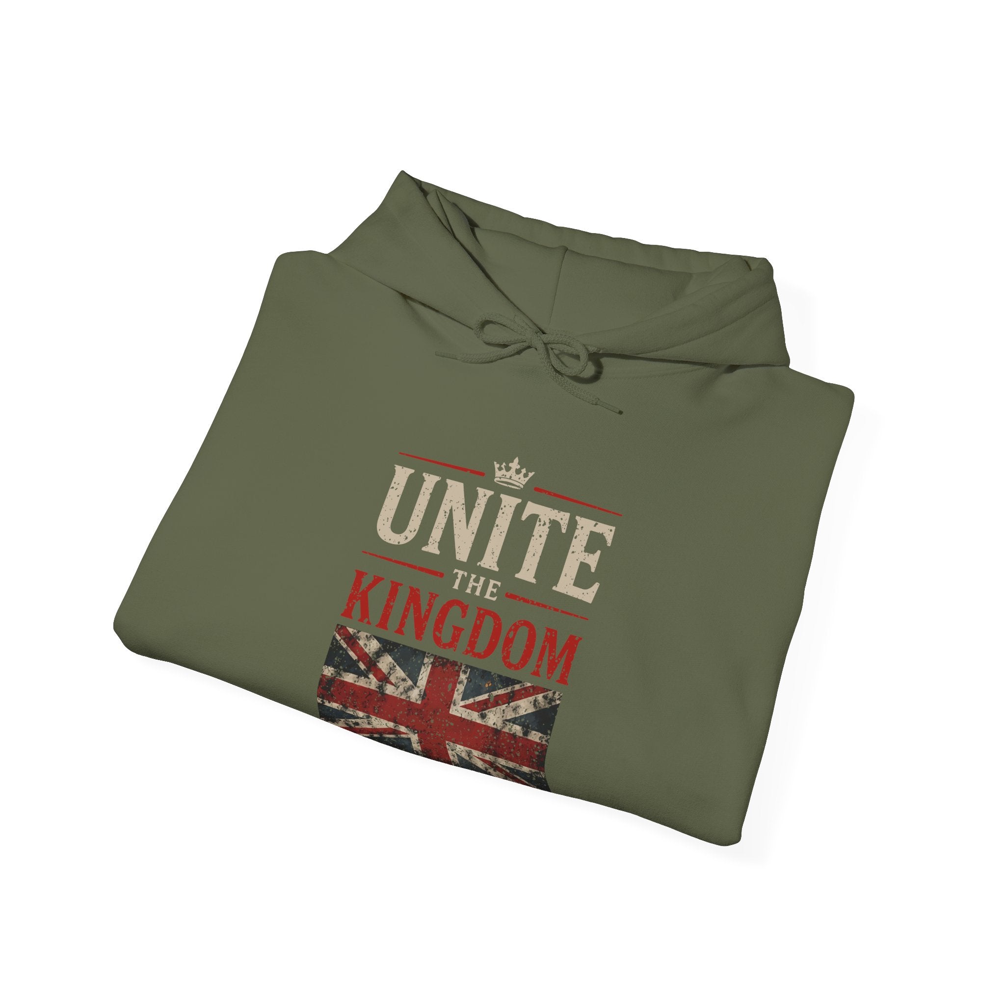 Unite the Kingdom Hoodie – "Together We Stand, Divided We Fall" British Flag Sweatshirt