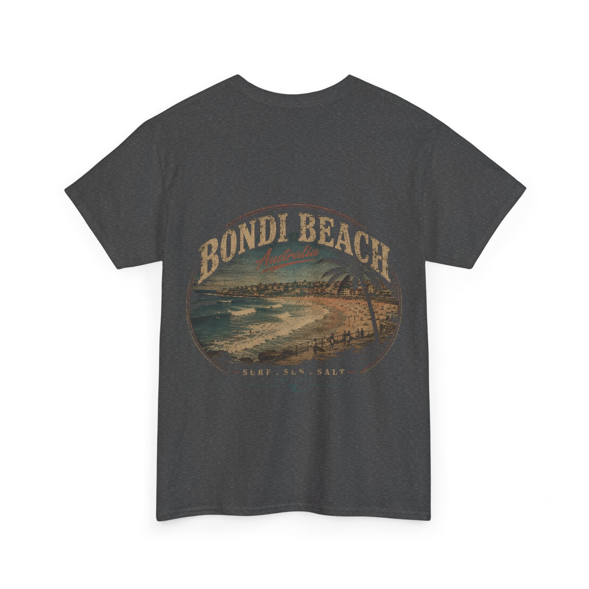 Bondi Beach Surf Tee — Vintage Surf Beach Design T‑Shirt
