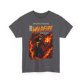 Wildfire Graphic Tee – 'Modern Standard Wildfire: Born to Burn' Flame Girl T‑Shirt