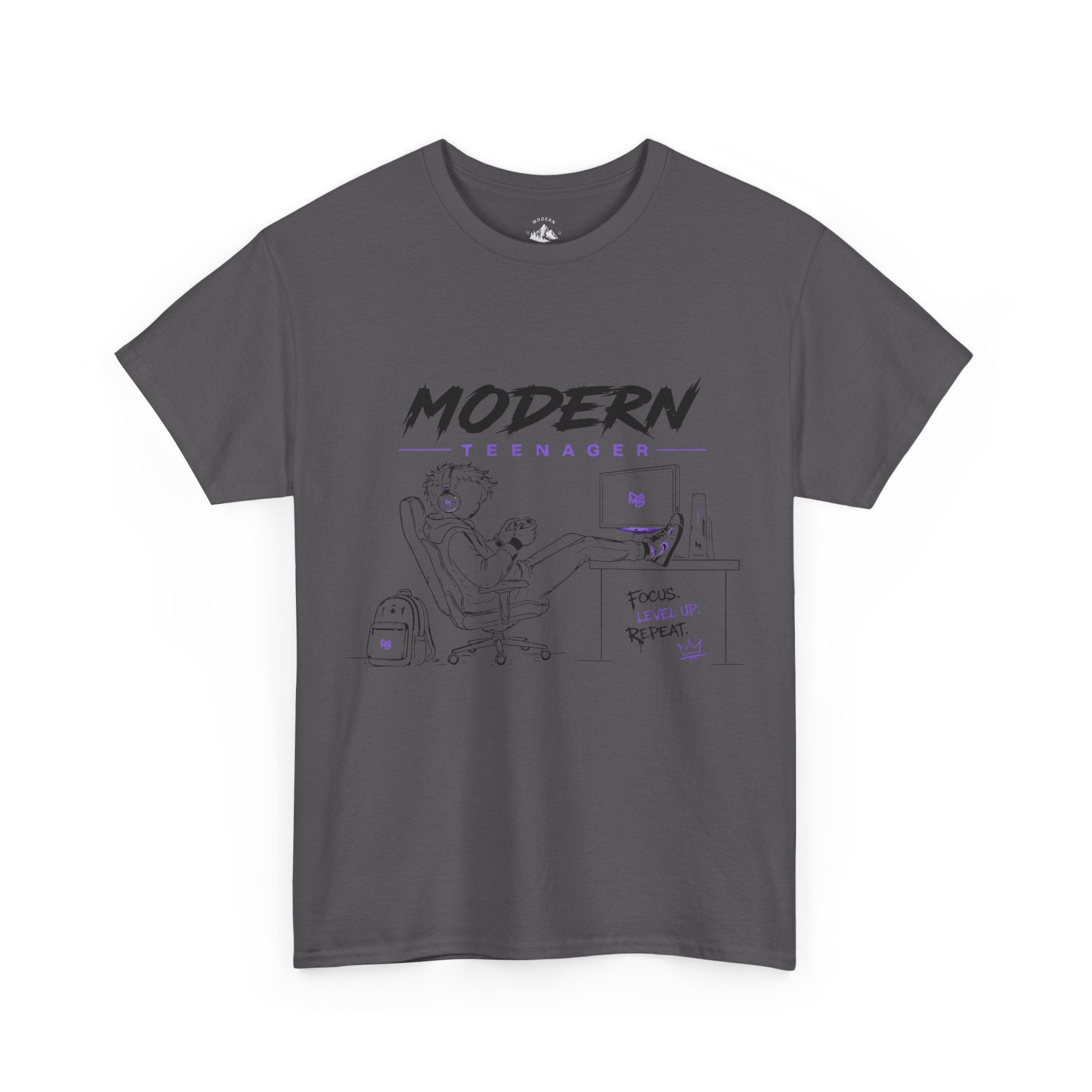 Modern Teenager Graphic Tee — Minimalist Office Humour T-Shirt