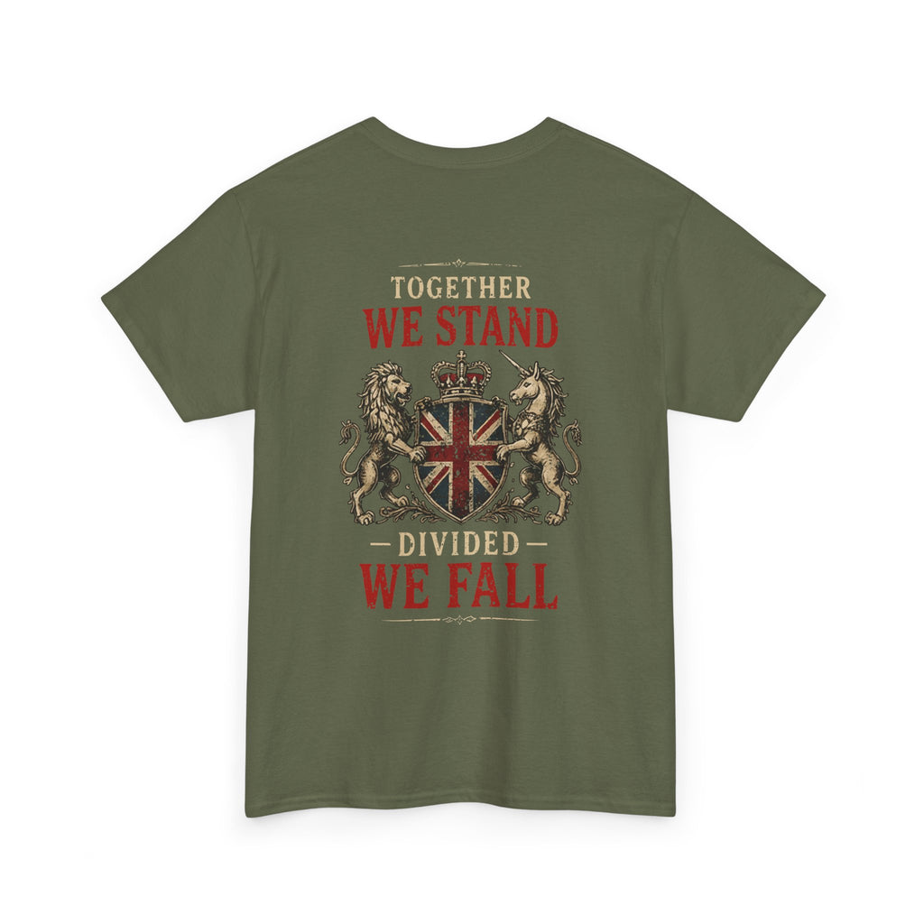 Mens Unite The Kingdom T‑Shirt — Union Jack Vintage Patriotic Tee