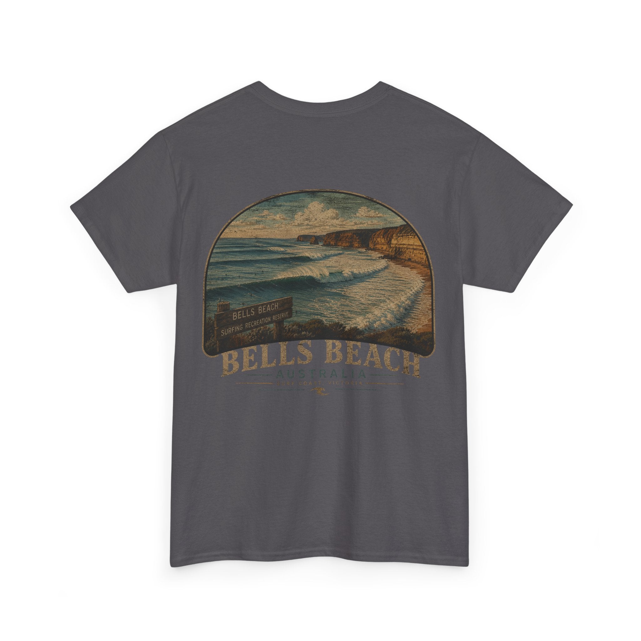 Bells Beach Tee — Vintage Surf Design T-Shirt