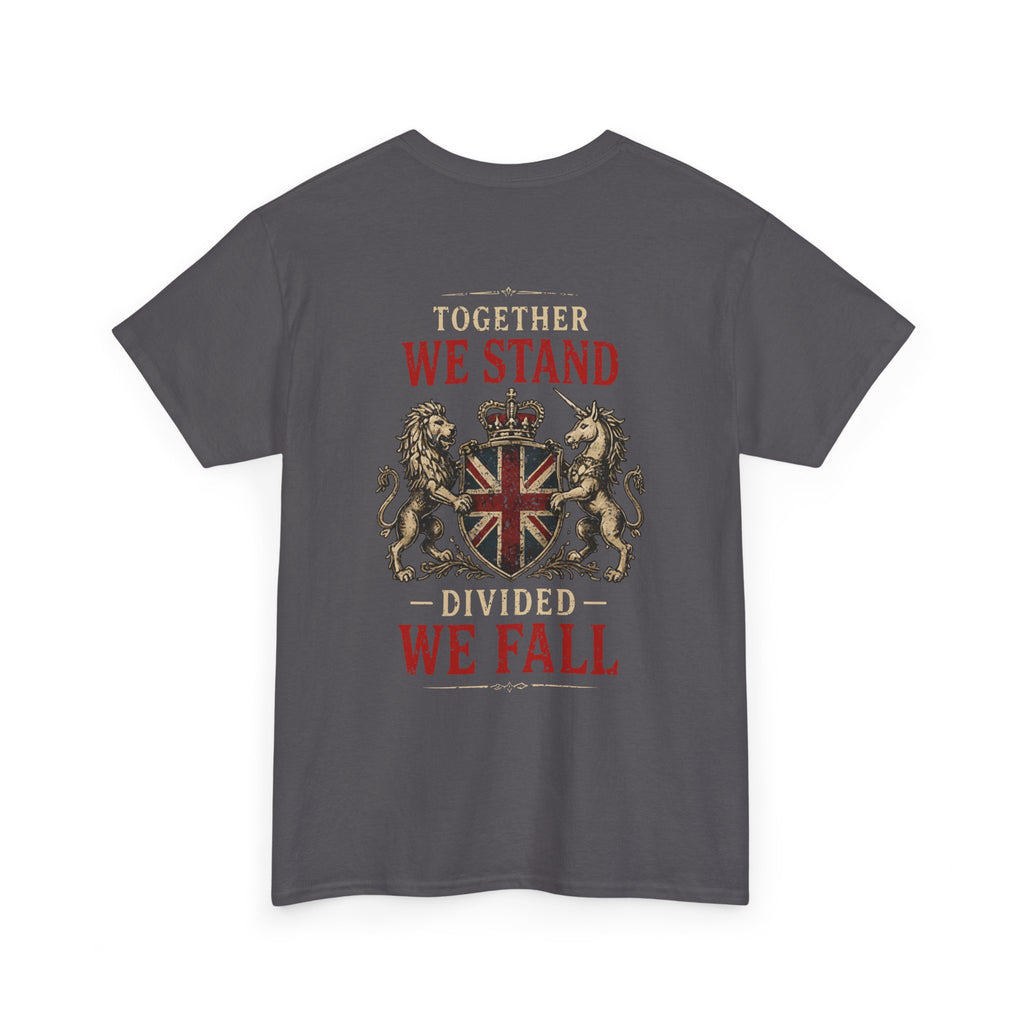 Mens Unite The Kingdom T‑Shirt — Union Jack Vintage Patriotic Tee