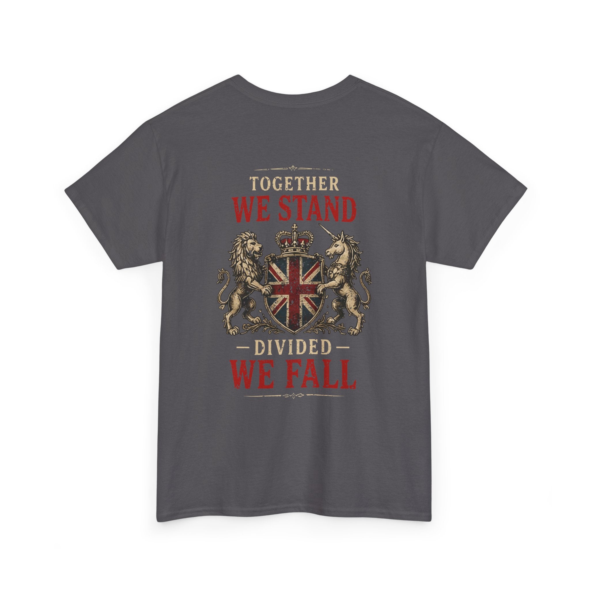 Mens Unite The Kingdom T‑Shirt — Union Jack Vintage Patriotic Tee