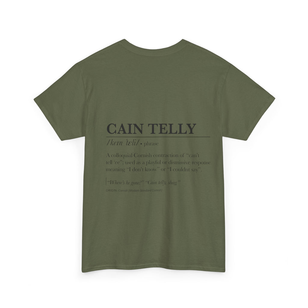 T-Shirt — 'Wasson Shag' Cornish Dictionary Unisex Tee
