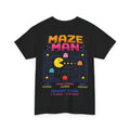 Maze Man Retro Arcade T-Shirt — Vintage Video Game Pac-Style Tee