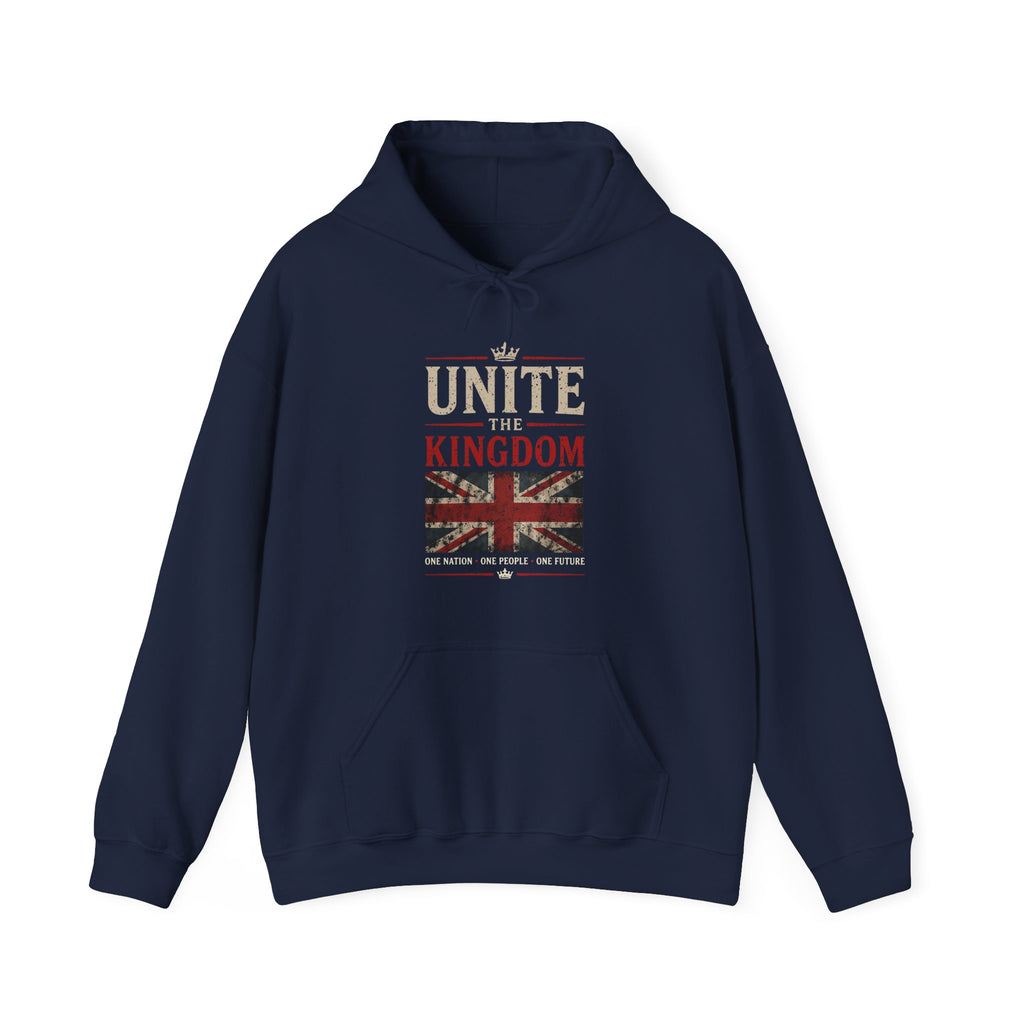 Unite the Kingdom Hoodie – "Together We Stand, Divided We Fall" British Flag Sweatshirt