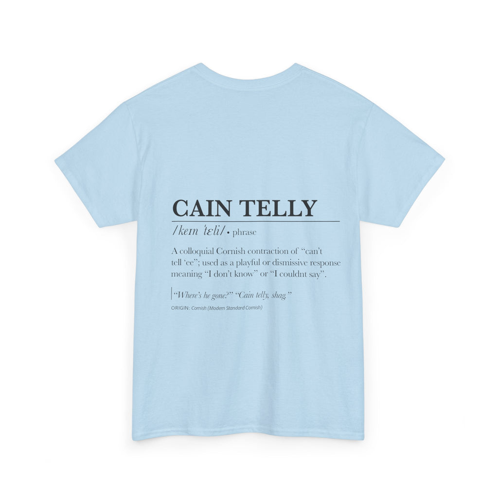 T-Shirt — 'Wasson Shag' Cornish Dictionary Unisex Tee