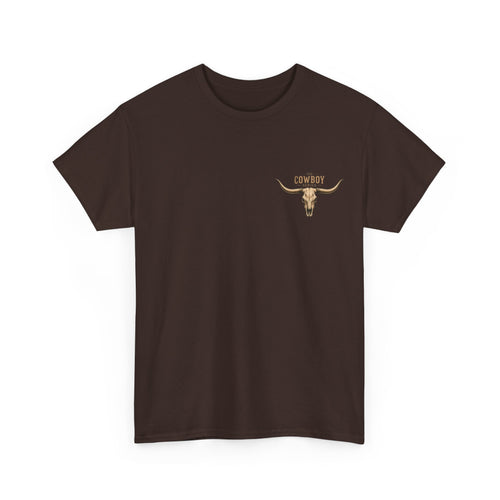 Billings Montana Cowboy Tee — Vintage Western Skull & Hat Graphic T-Shirt