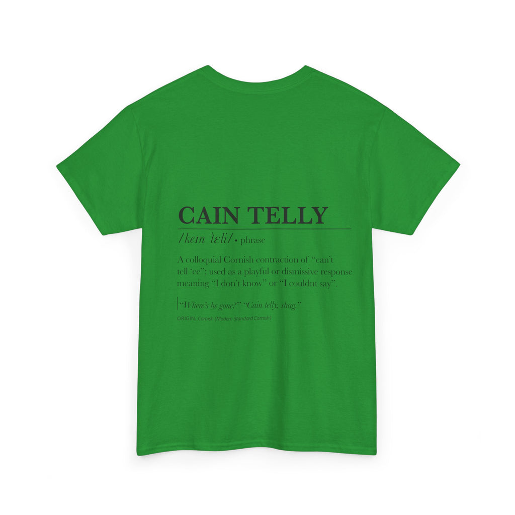 T-Shirt — 'Wasson Shag' Cornish Dictionary Unisex Tee