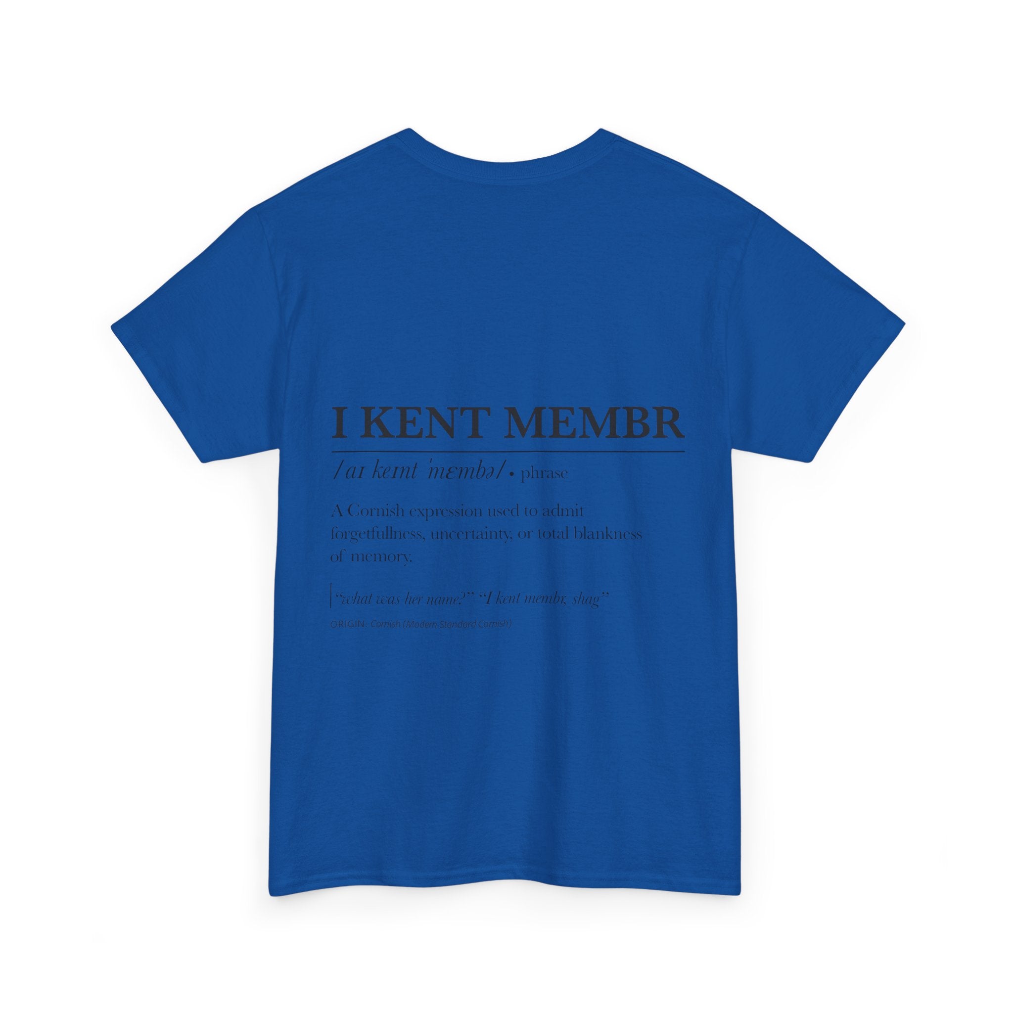 'Owaree Pard - IKent Membr' Cornish Dictionary unisex Tee