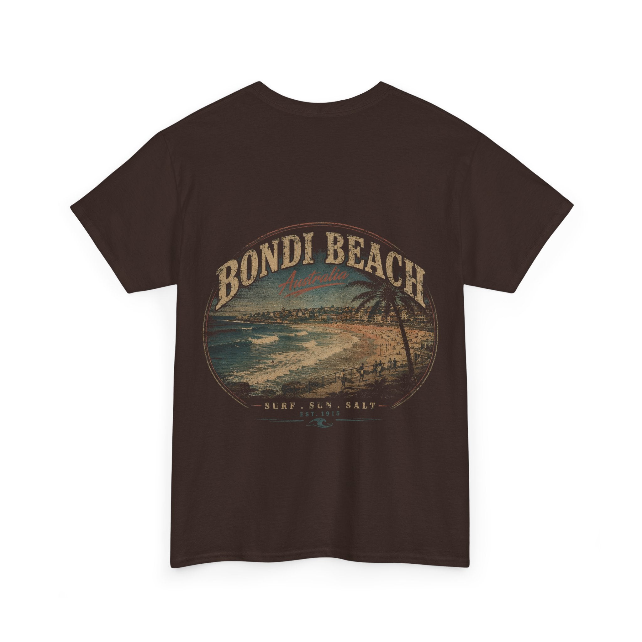 Bondi Beach Surf Tee — Vintage Surf Beach Design T‑Shirt