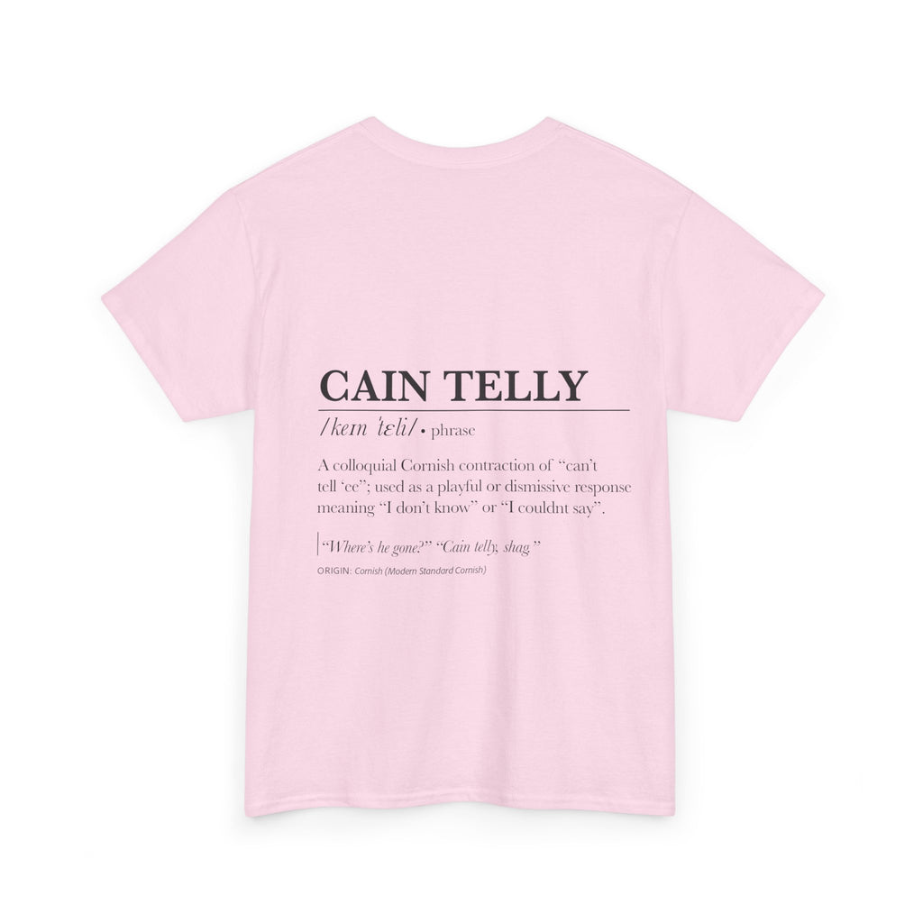 T-Shirt — 'Wasson Shag' Cornish Dictionary Unisex Tee