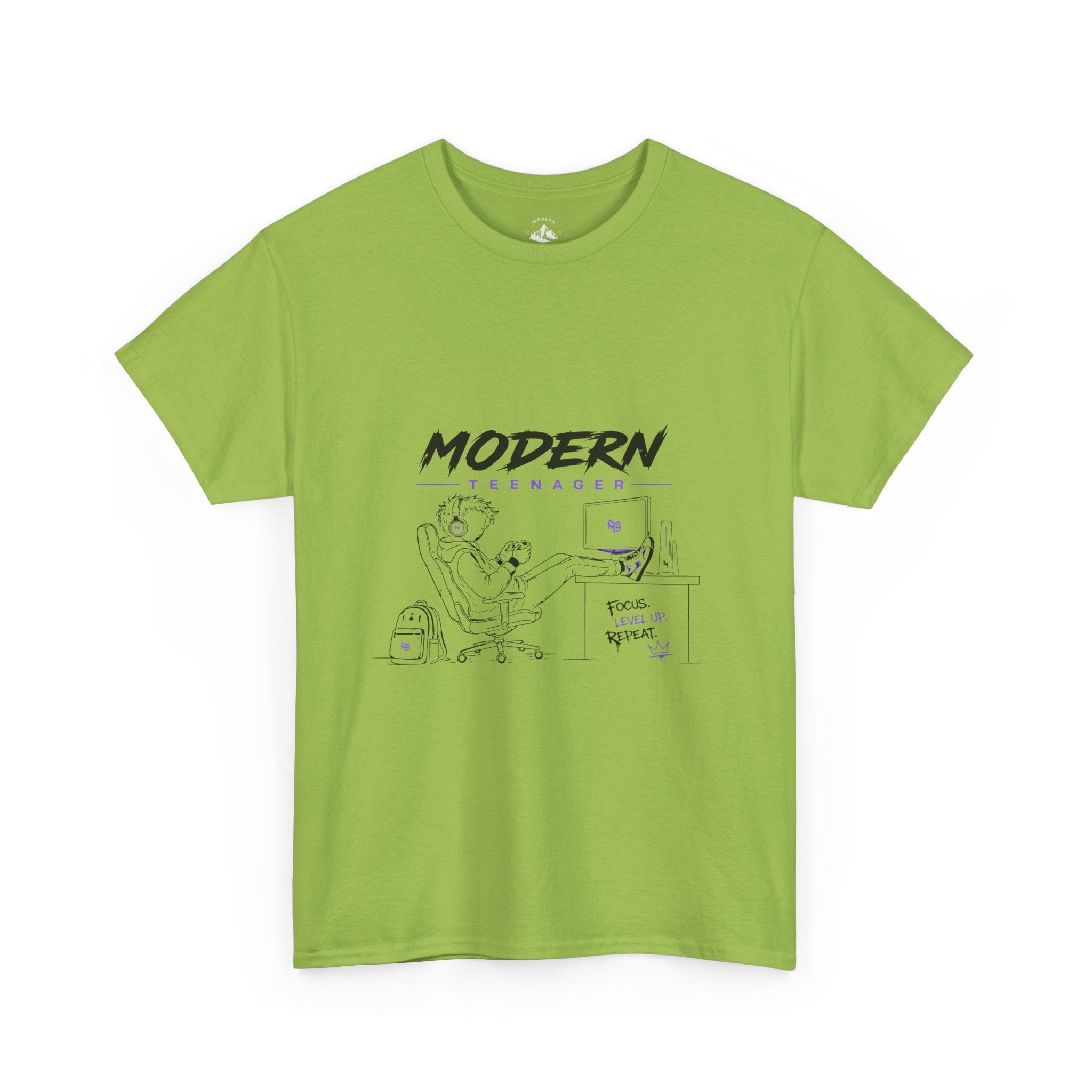 Modern Teenager Graphic Tee — Minimalist Office Humour T-Shirt