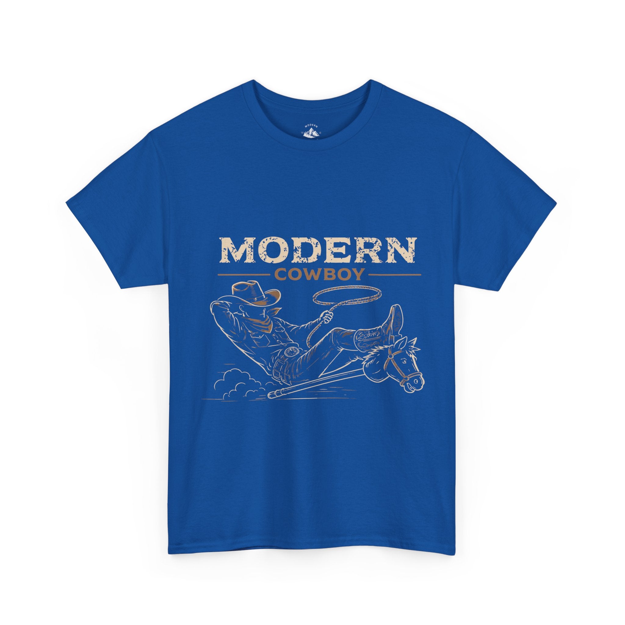 Modern Cowboy v2 T-Shirt — Vintage Rodeo Graphic Tee