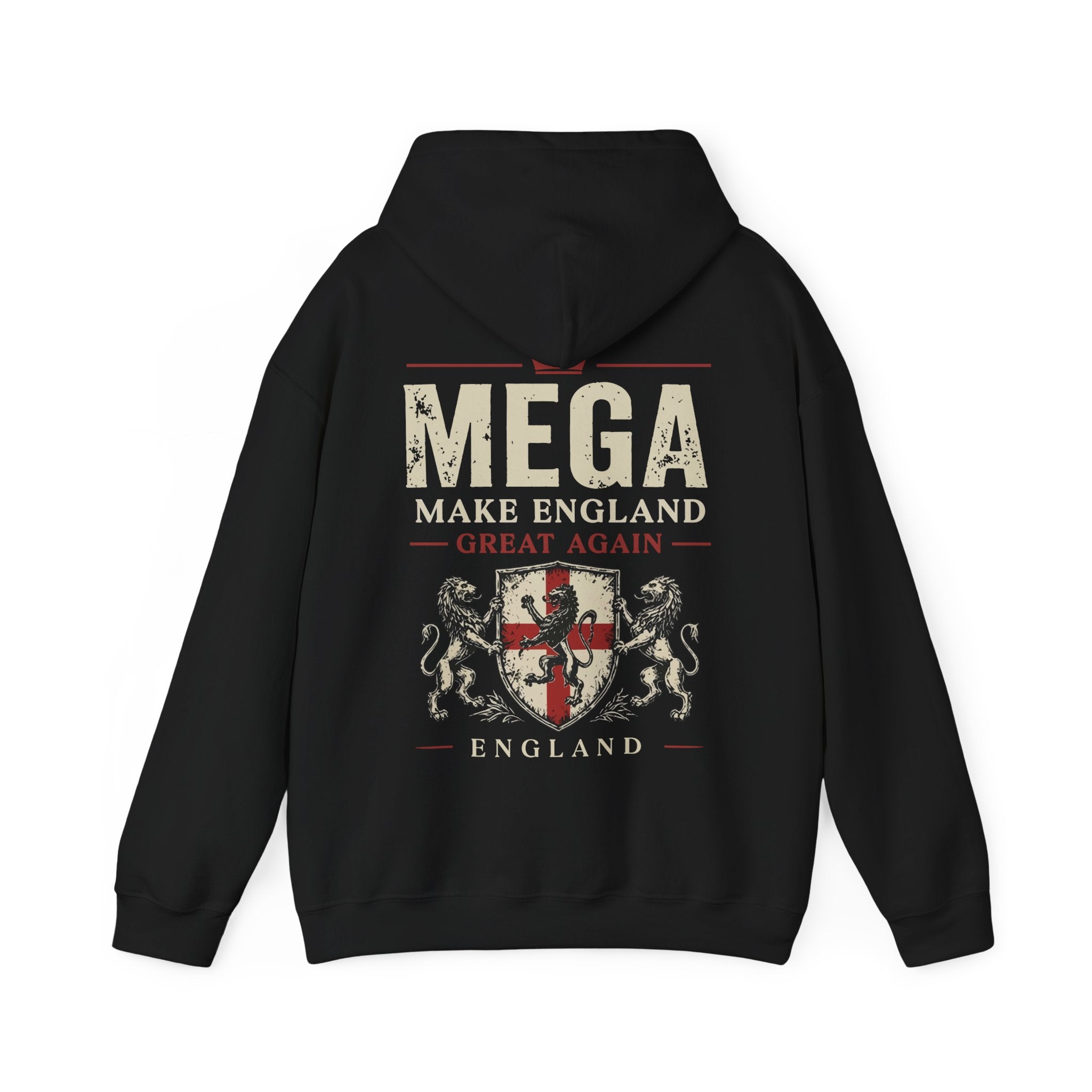 "MEGA Make England Great Again" Patriotic Hoodie