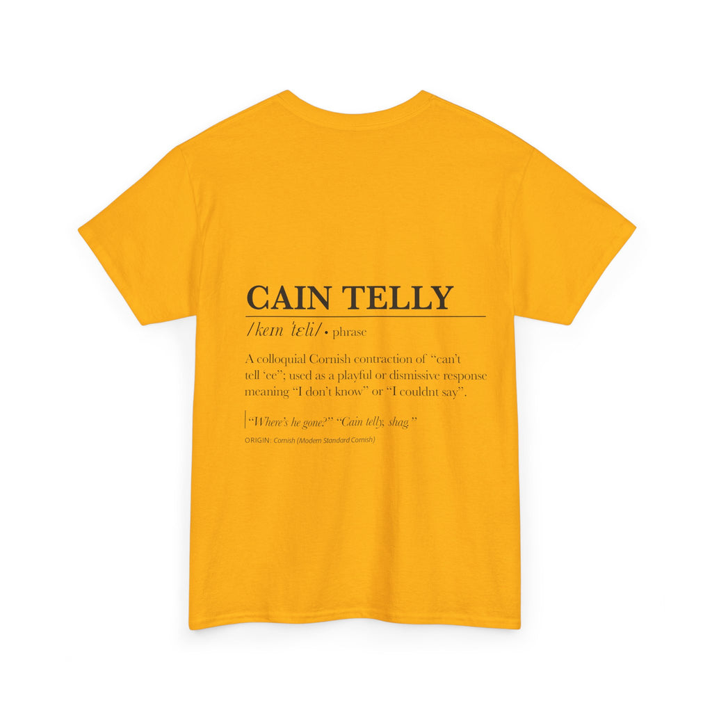 T-Shirt — 'Wasson Shag' Cornish Dictionary Unisex Tee