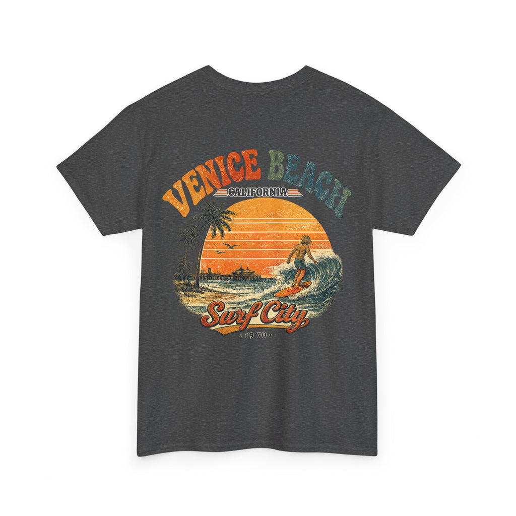 Venice Beach 1970's Surf Tee — Vintage Surf City Graphic T-Shirt