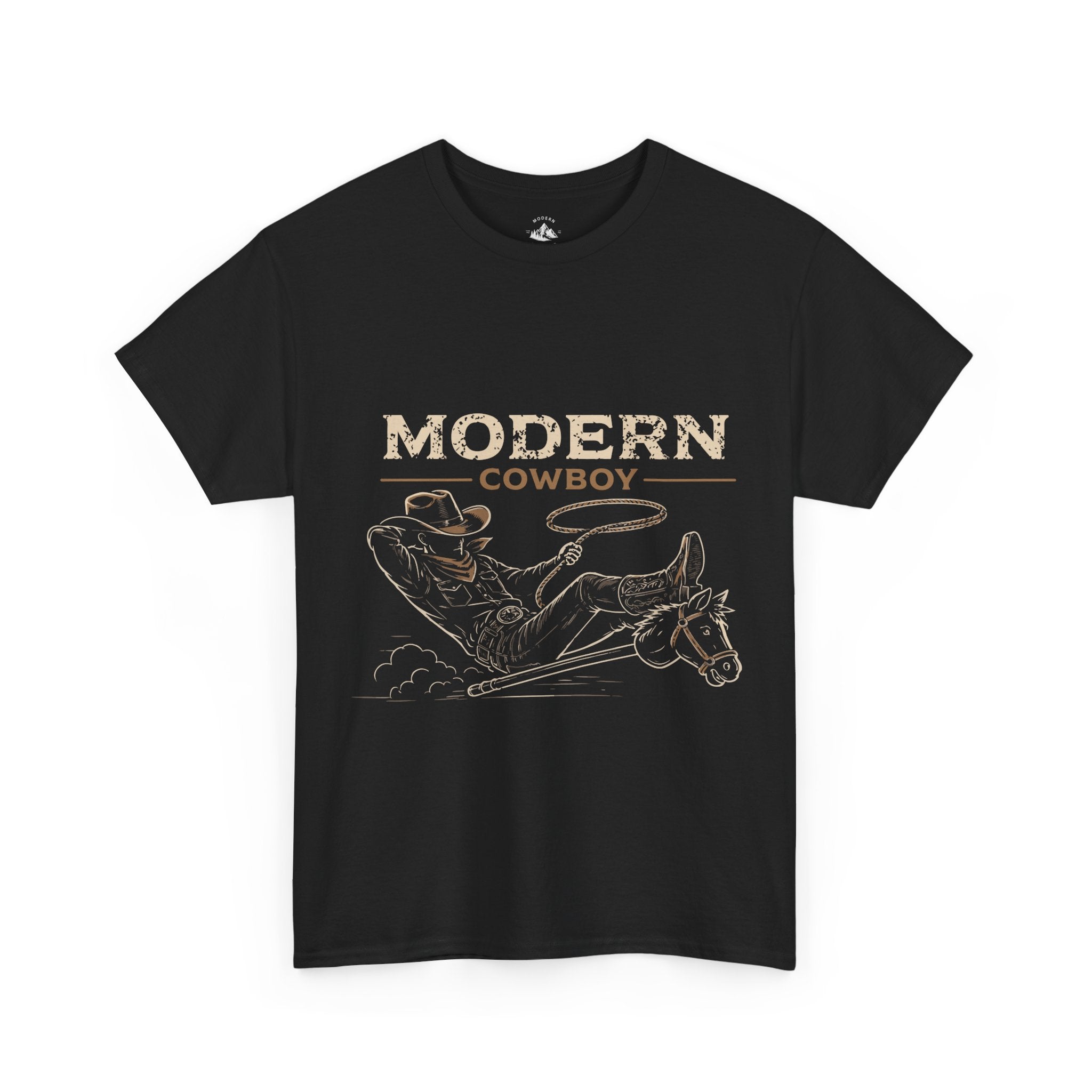 Modern Cowboy v2 T-Shirt — Vintage Rodeo Graphic Tee