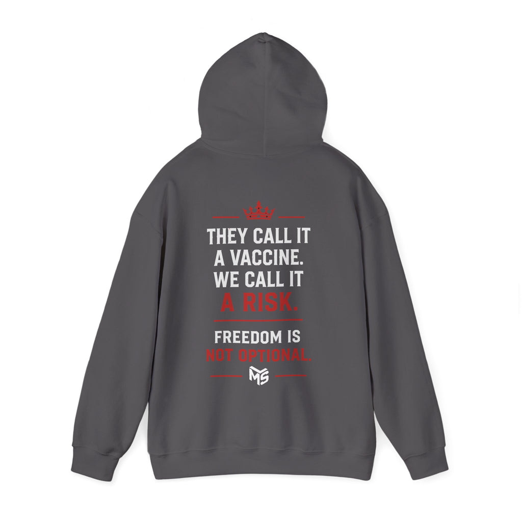 Hoodie - "Just Say No To MRNA Jabs" Freedom Anti-Mandate Protest Hoodie
