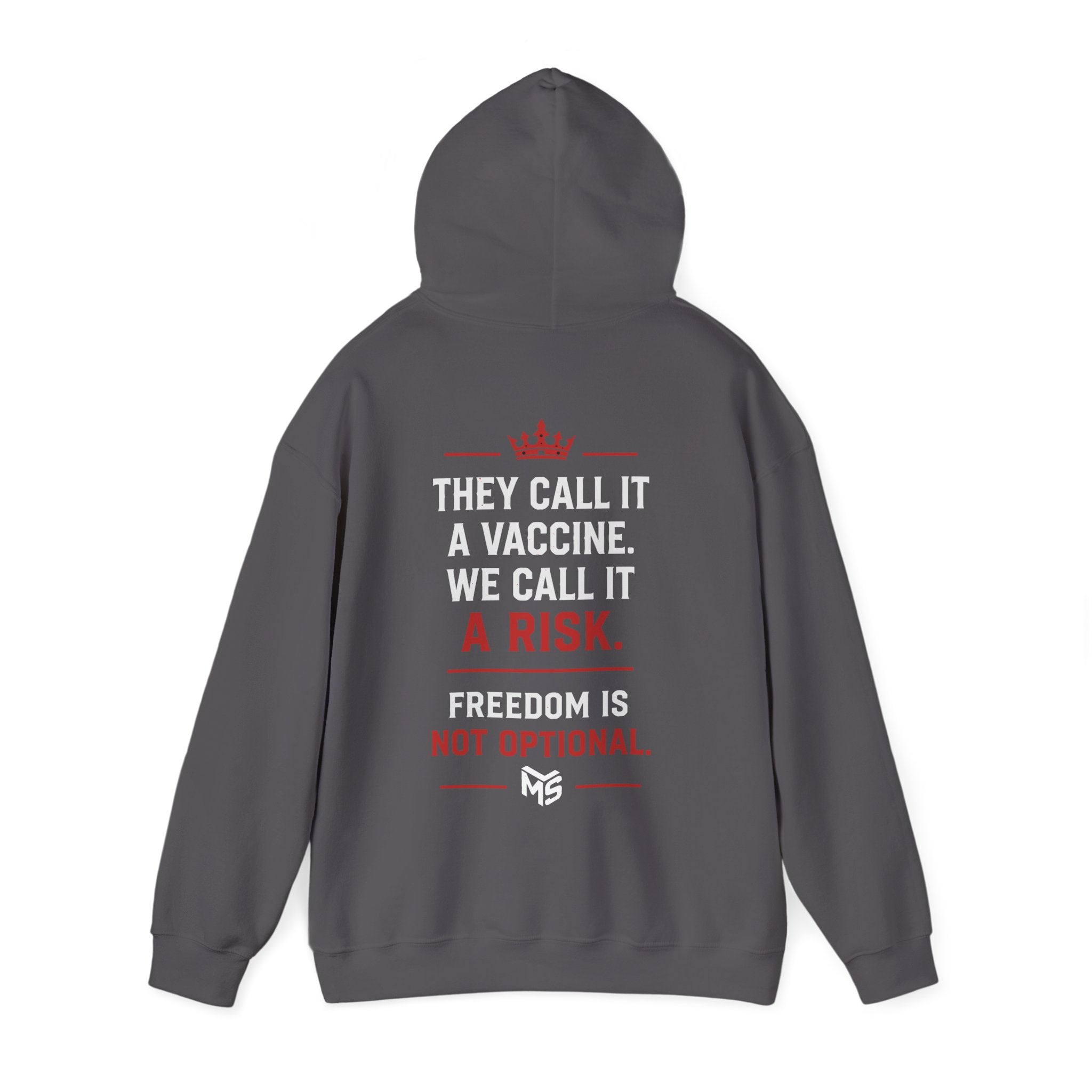 Hoodie - "Just Say No To MRNA Jabs" Freedom Anti-Mandate Protest Hoodie