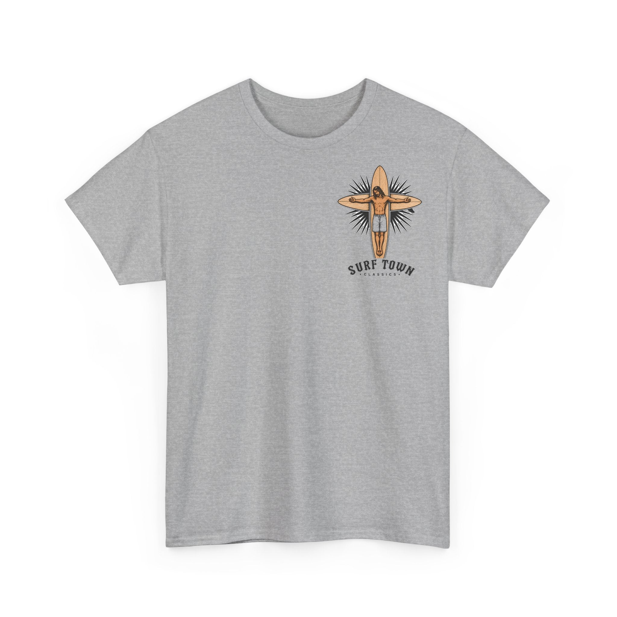 Surf Skate T‑Shirt — Newquay Cornwall 'Dog Town' Graphic Tee