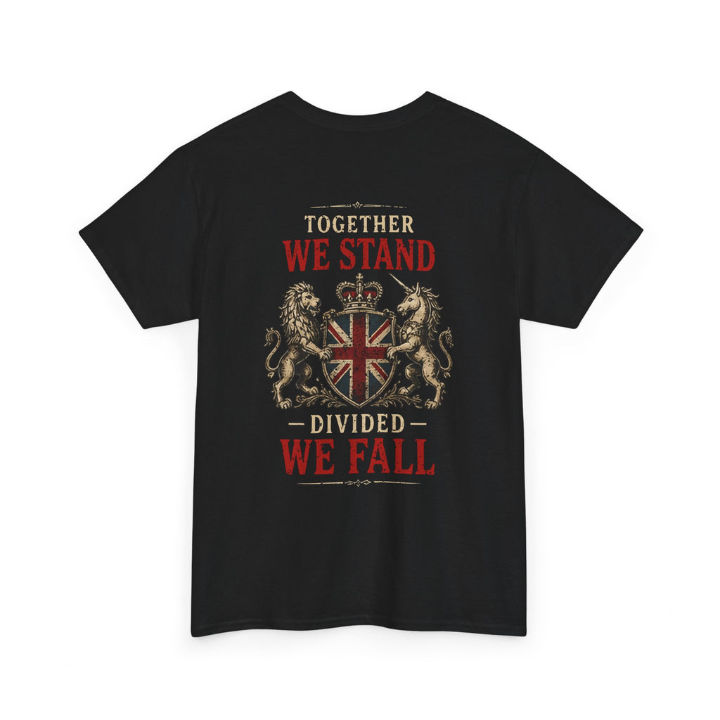 Mens Unite The Kingdom T‑Shirt — Union Jack Vintage Patriotic Tee