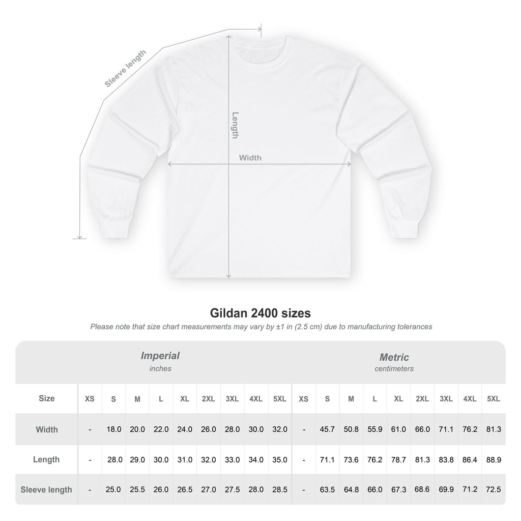 Just Say NO to Digital ID Long Sleeve Tee — "We Don’t Consent to Control" Freedom Protest Shirt