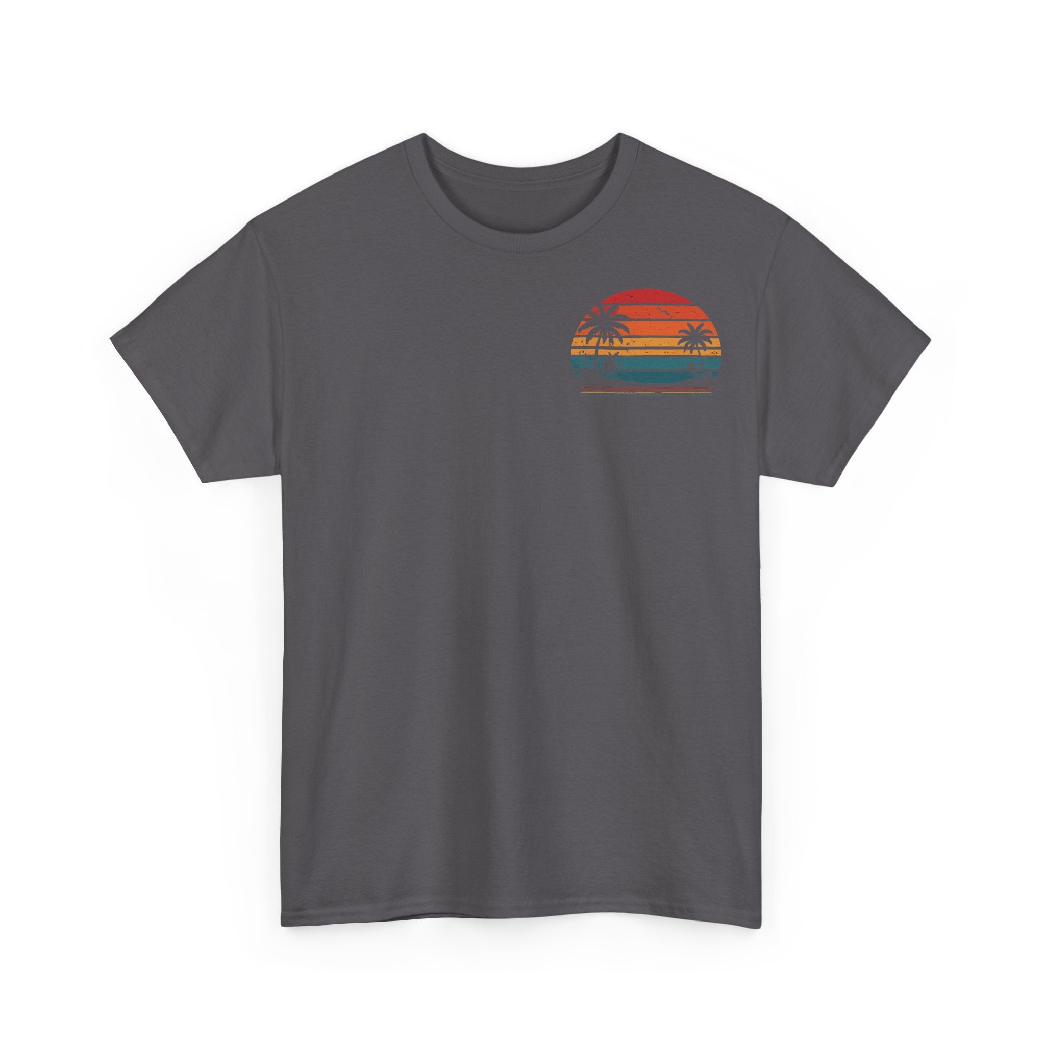 Retro 'No Rubbers Were Used' Car T‑Shirt — 70s Sunset Vintage Tee