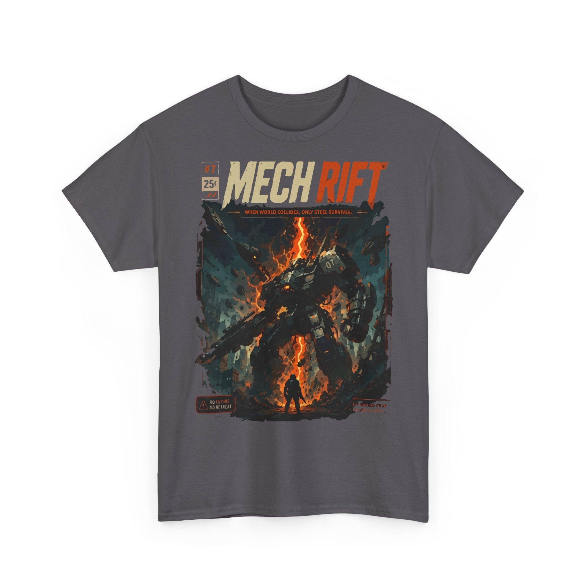 Mech Rift T‑Shirt — Sci‑Fi Mecha Poster Tee