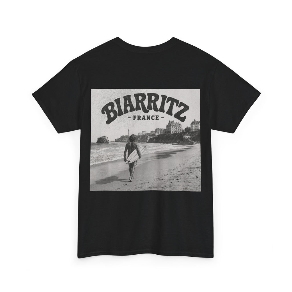 Vintage Biarritz Beach Surf Tee – Surf Town Classics T-Shirt