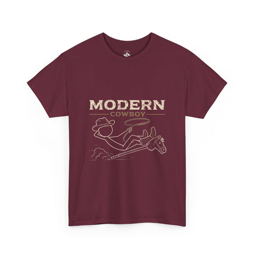Modern Cowboy T-Shirt v1— Retro Rodeo Graphic Tee