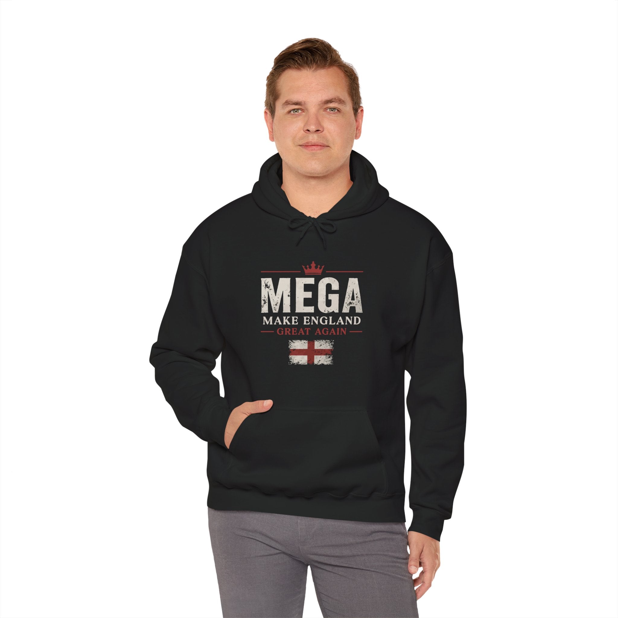 "MEGA Make England Great Again" Patriotic Hoodie
