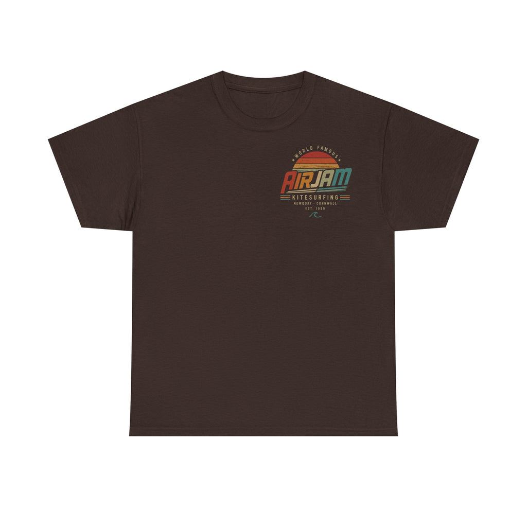 AirJam Kitesurfing  Tee - Retro Surf Sunset Graphic T-Shirt