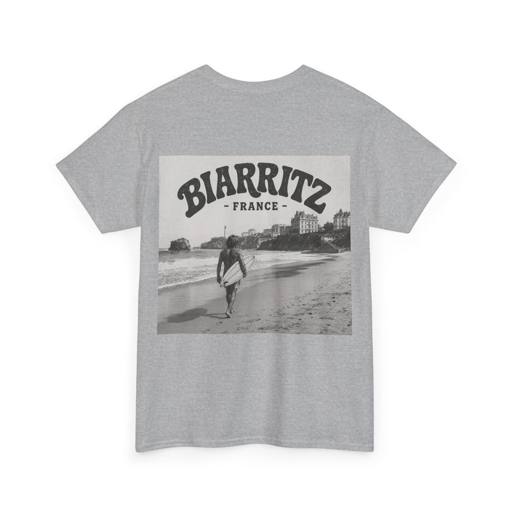 Vintage Biarritz Beach Surf Tee – Surf Town Classics T-Shirt