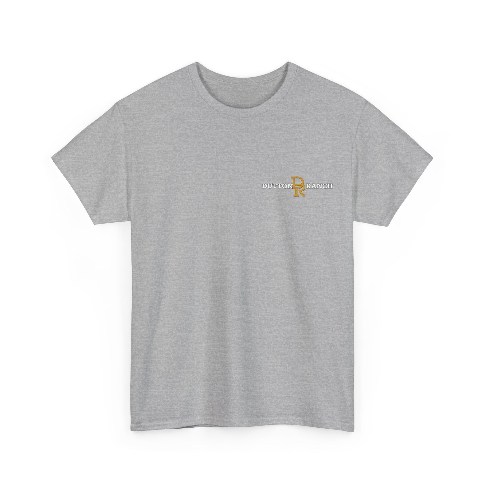 Dutton Ranch Logo Tee — Rustic Firebrand Western T-Shirt