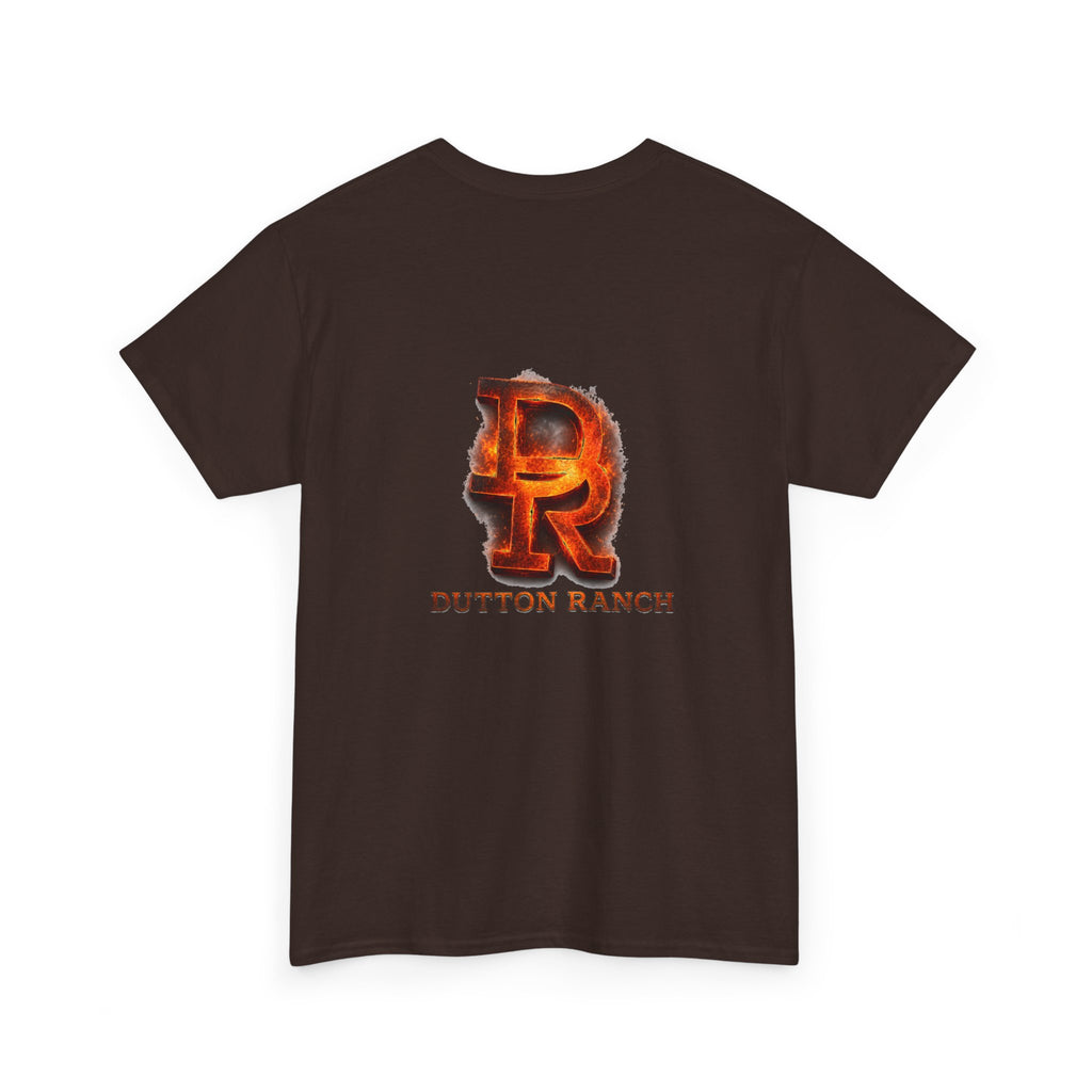 Dutton Ranch Logo Tee — Rustic Firebrand Western T-Shirt