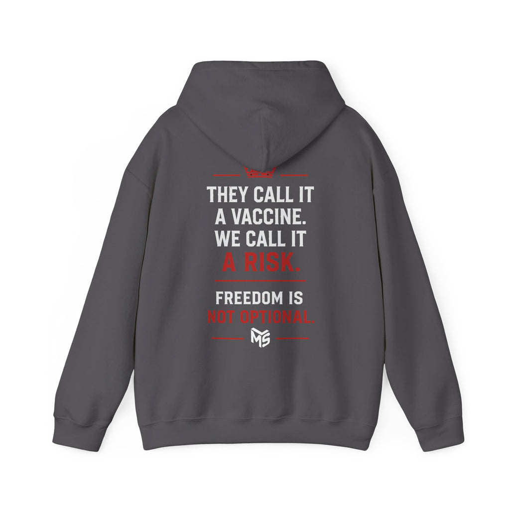 Hoodie - "Just Say No To MRNA Jabs" Freedom Anti-Mandate Protest Hoodie