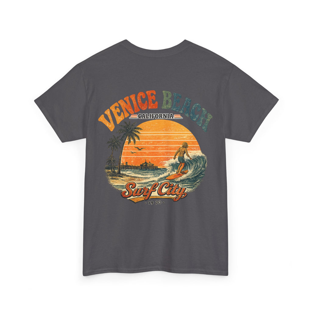 Venice Beach 1970's Surf Tee — Vintage Surf City Graphic T-Shirt