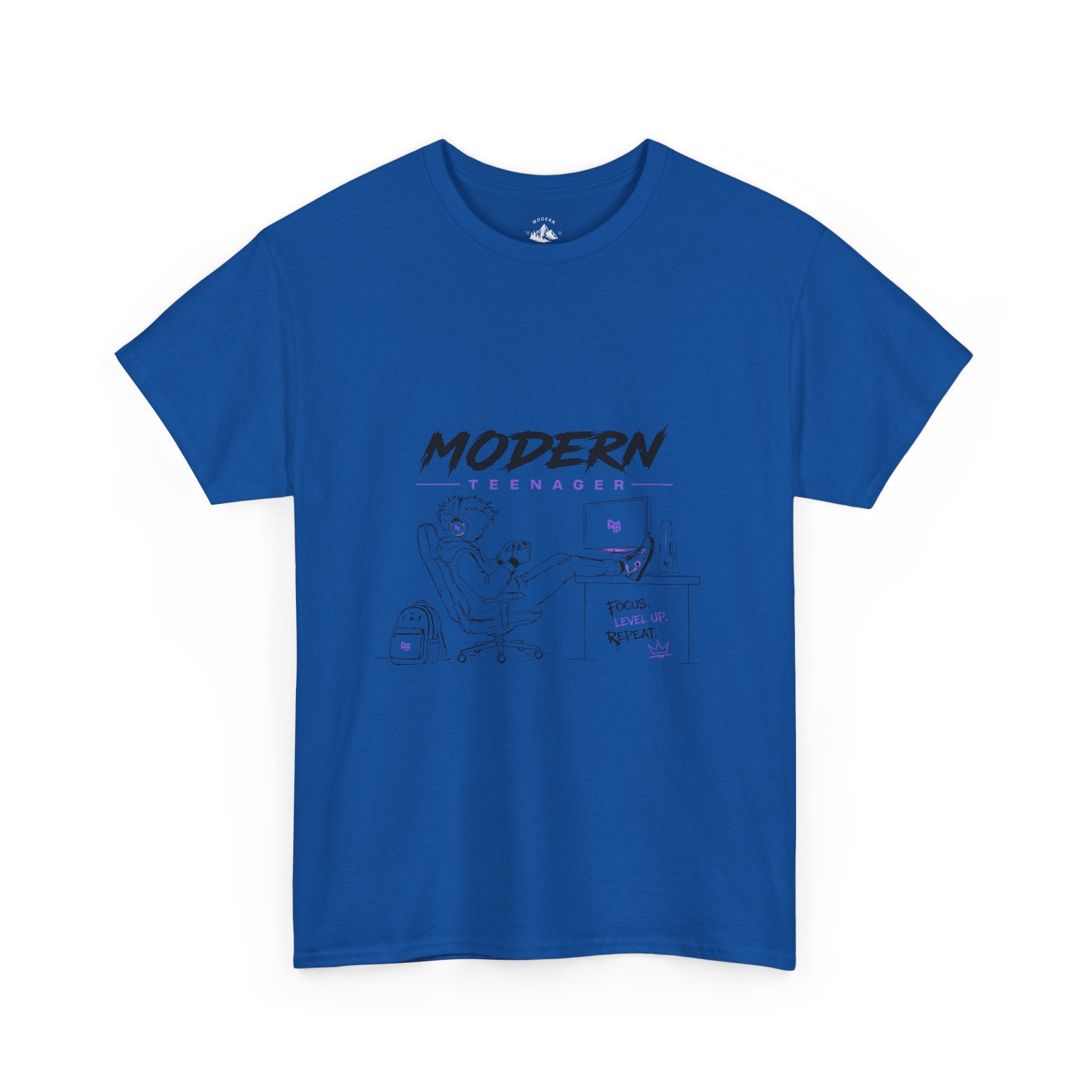 Modern Teenager Graphic Tee — Minimalist Office Humour T-Shirt