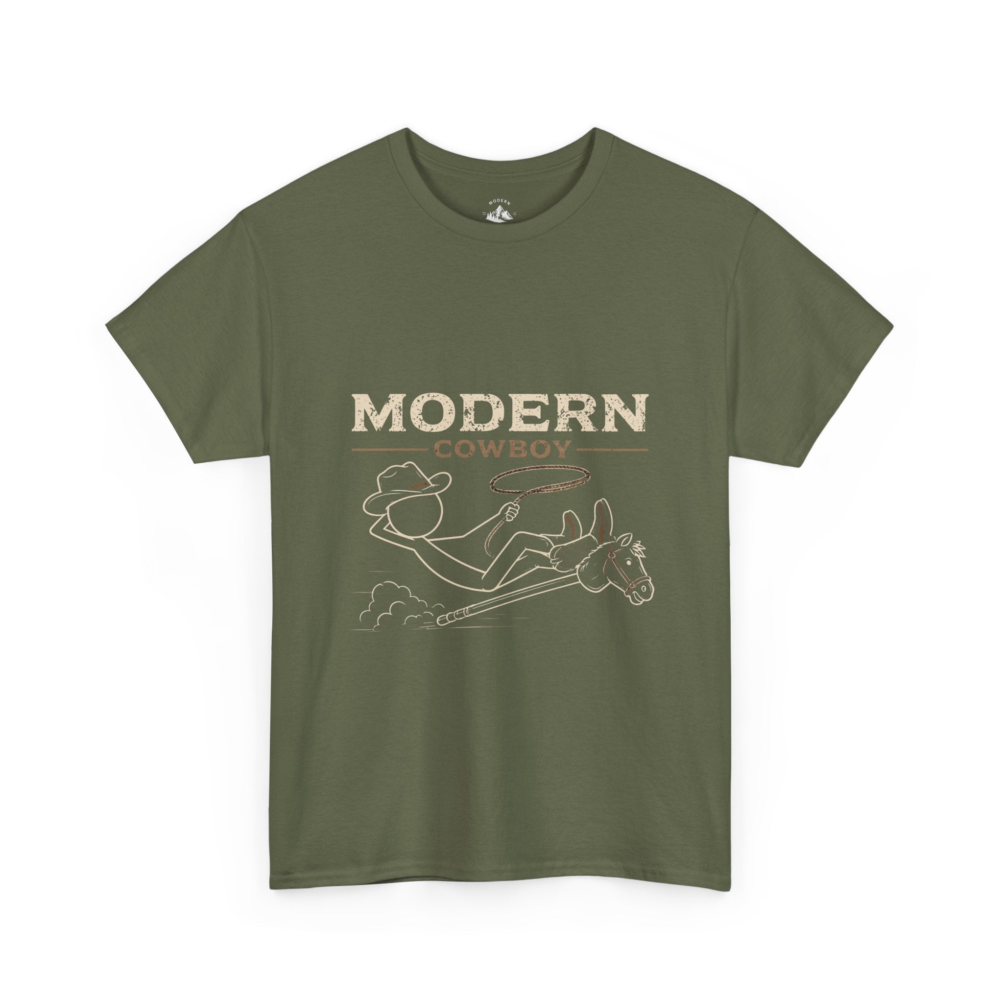 Modern Cowboy T-Shirt v1— Retro Rodeo Graphic Tee