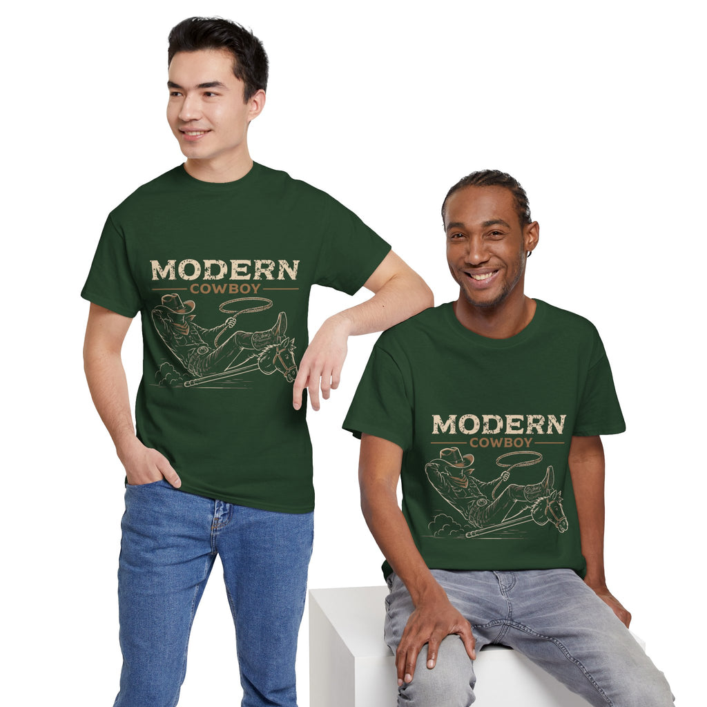 Modern Cowboy v2 T-Shirt — Vintage Rodeo Graphic Tee