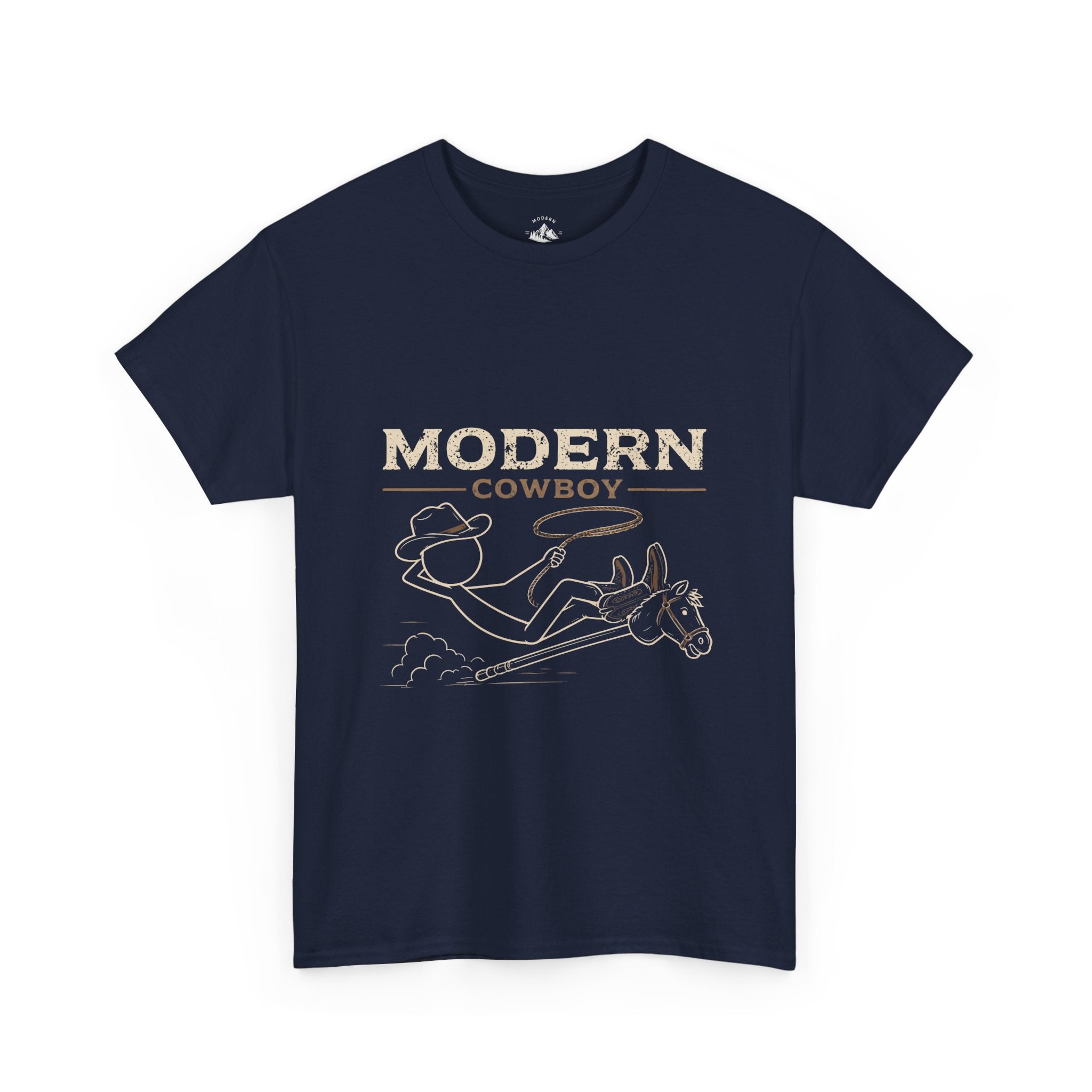 Modern Cowboy T-Shirt v1— Retro Rodeo Graphic Tee