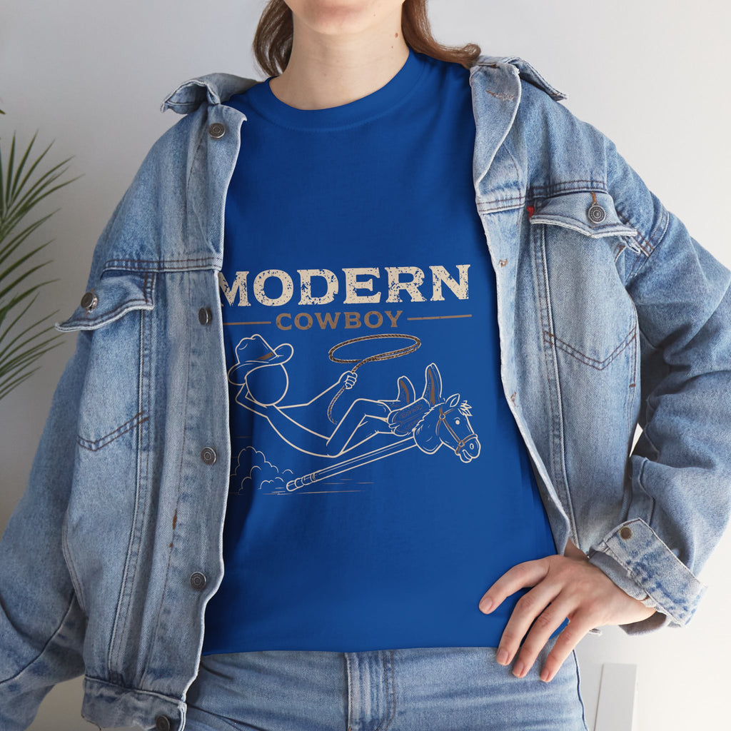 Modern Cowboy T-Shirt v1— Retro Rodeo Graphic Tee