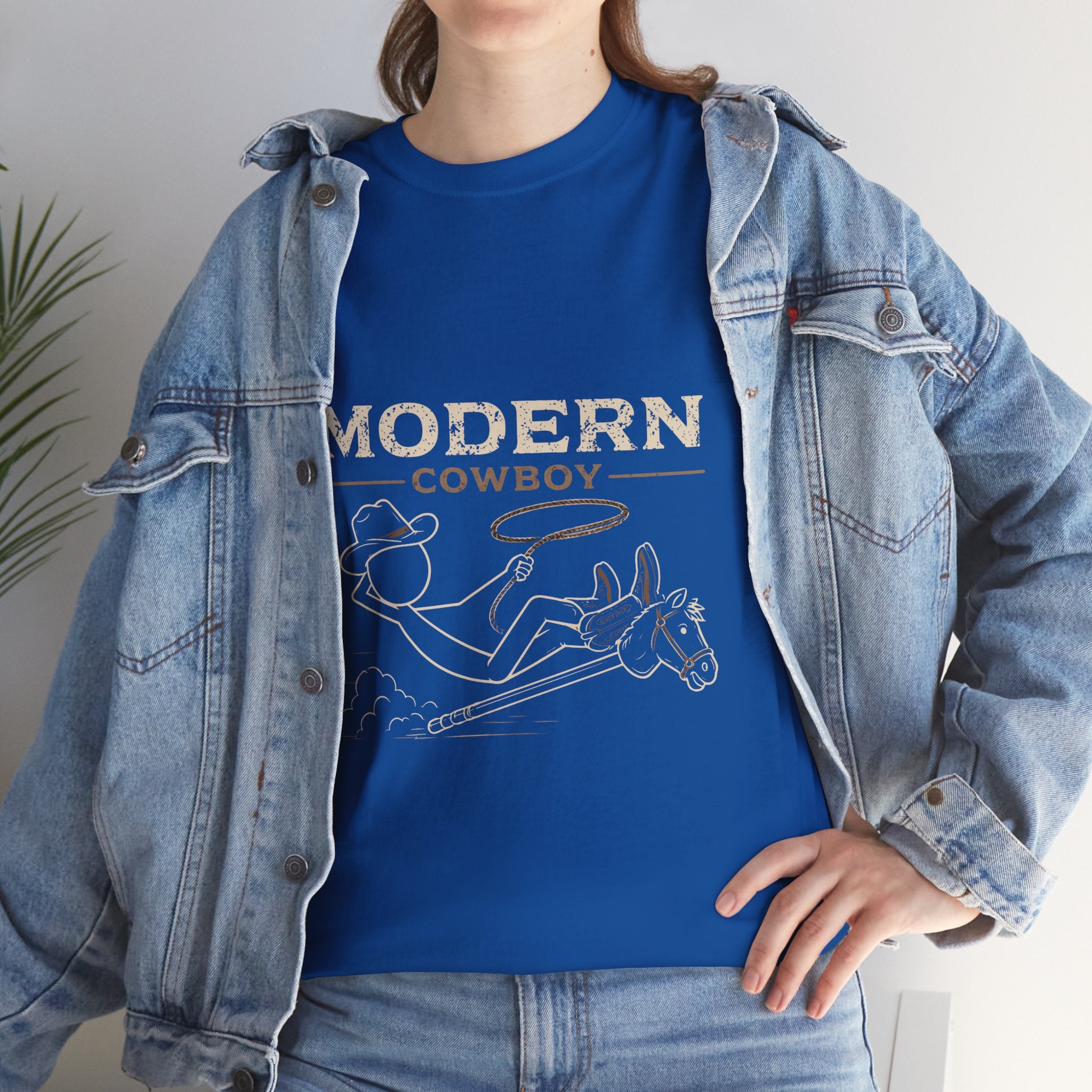 Modern Cowboy T-Shirt v1— Retro Rodeo Graphic Tee